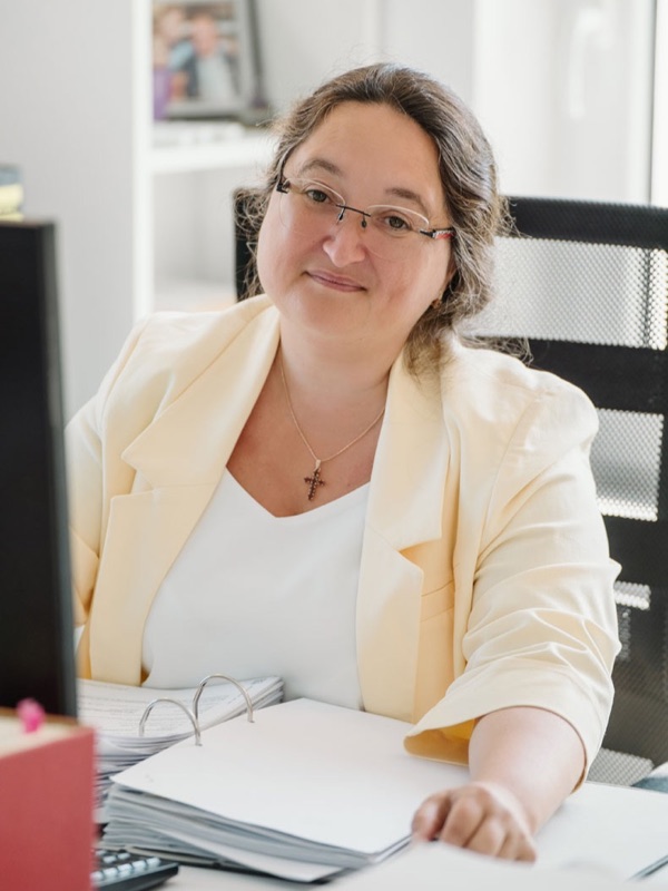 Alla Clauser, Inhaberin der Hausverwaltung Clauser, Portraet